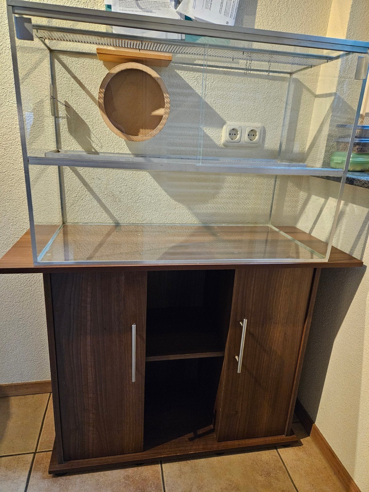 gerbilarium / terrarium 80x40x55, Dieren en Toebehoren, Knaagdieren en Konijnen | Hokken en Kooien, Gebruikt, Hok, 75 tot 110 cm