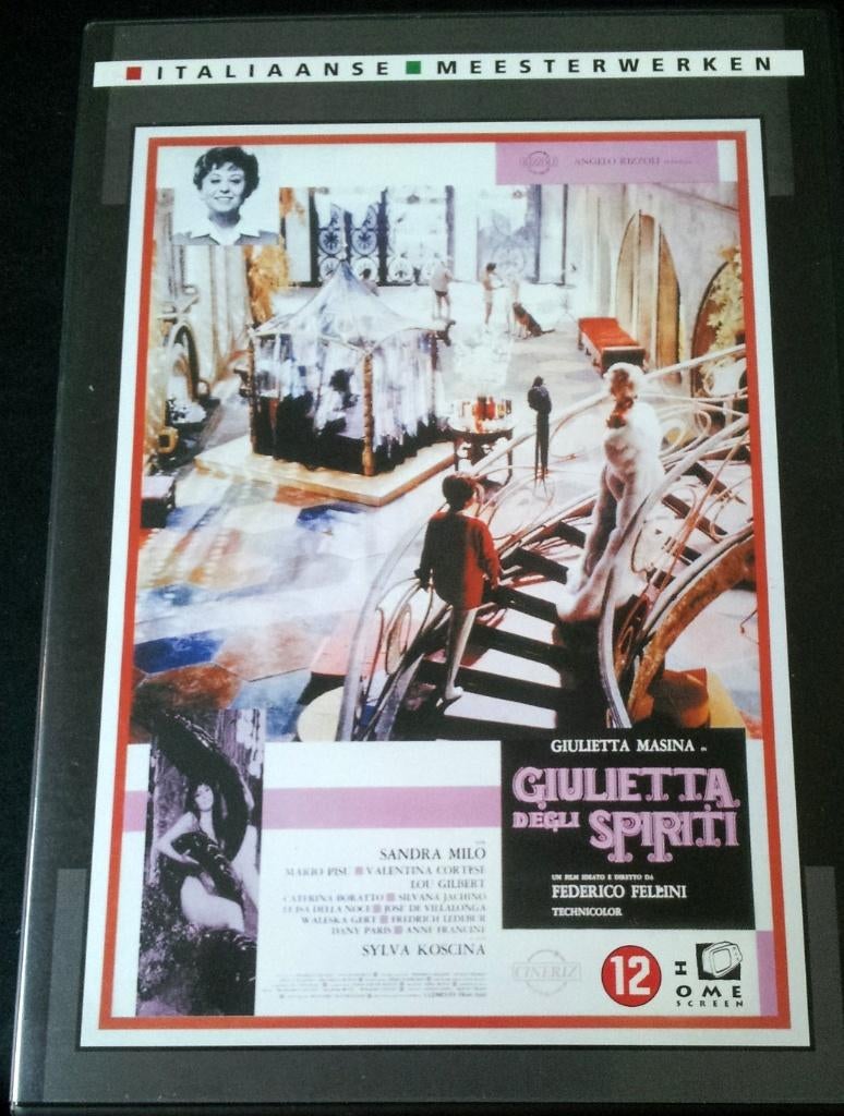 F. Fellini: Giulietta degli Spiriti (1562), Cd's en Dvd's, Dvd's | Klassiekers, Alle leeftijden, Drama, Ophalen of Verzenden, Zo goed als nieuw