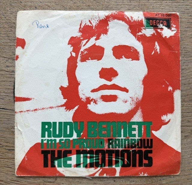 Rudy Bennett - I'm so proud NEDERBEAT, Fotohoes, Ophalen of Verzenden, Gebruikt, Pop