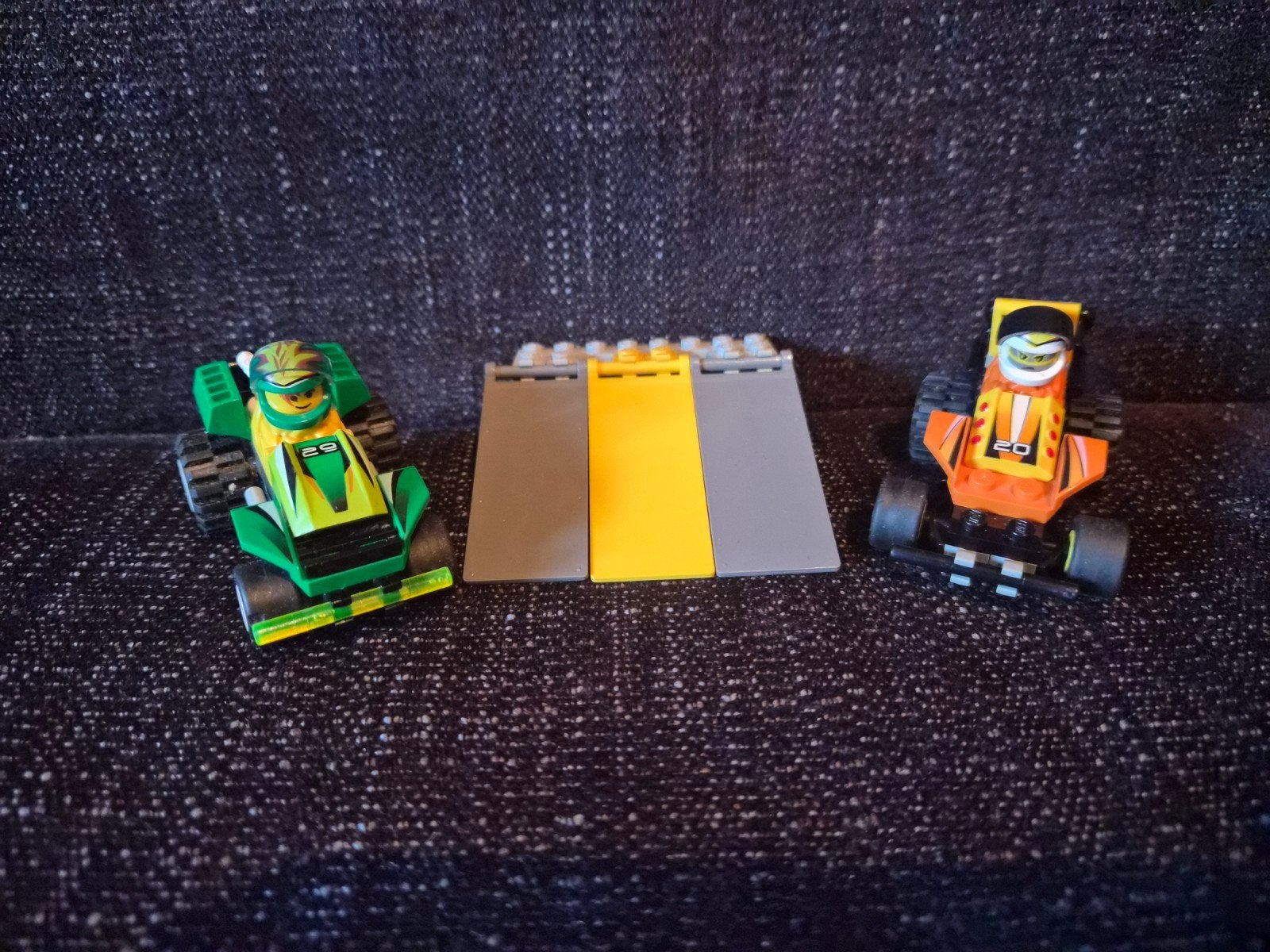 LEGO Racers 4594 Maverick Storm & Hot Arrow Compleet, Gebruikt, Lego, Compleet, Ophalen of Verzenden