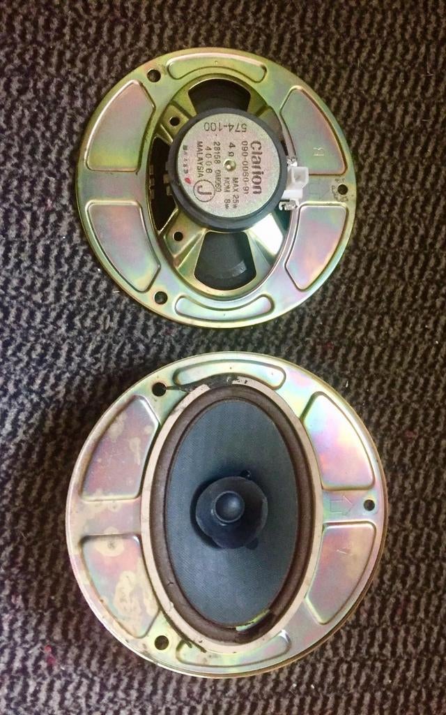 Clarion Auto speakers 40 watt, Ophalen