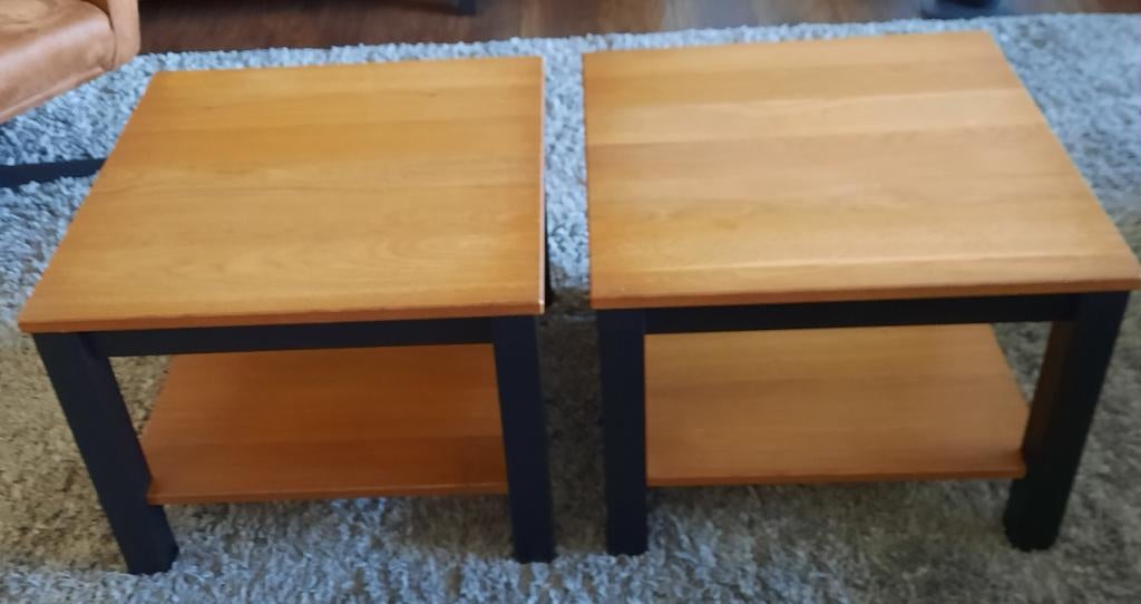 Salontafels eiken, Ophalen, Gebruikt, 50 tot 100 cm, 50 tot 100 cm