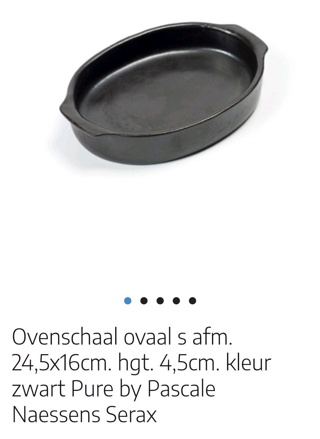 Pure by Pascale Naessens ovenschaal Nieuw
Naessens Serax, Ophalen of Verzenden, Nieuw, Overige stijlen, Overige typen