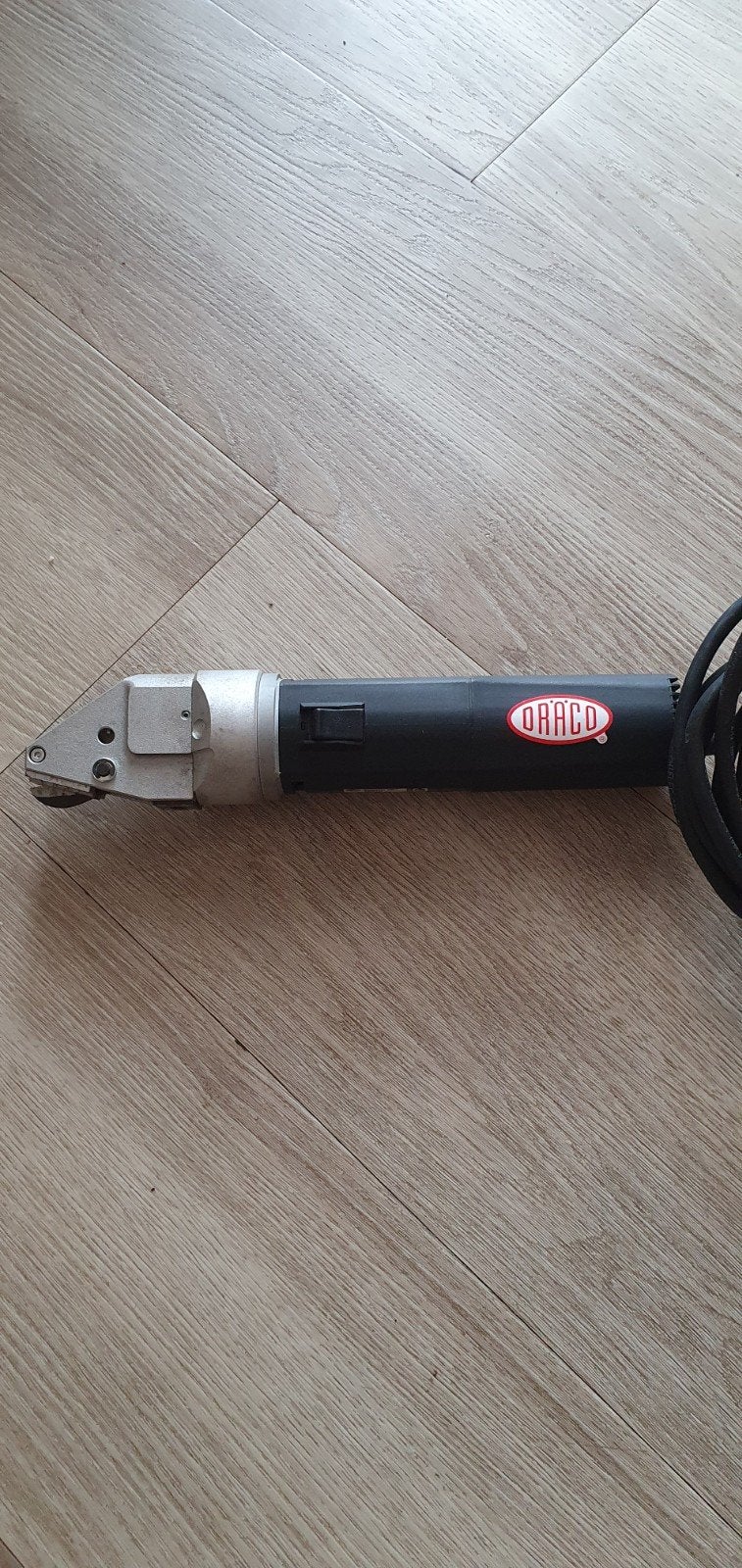 Draco 1020-1 metaalschaar nieuw!, Ophalen of Verzenden, Nieuw, 1000 watt of meer, Haakse handslijpmachine