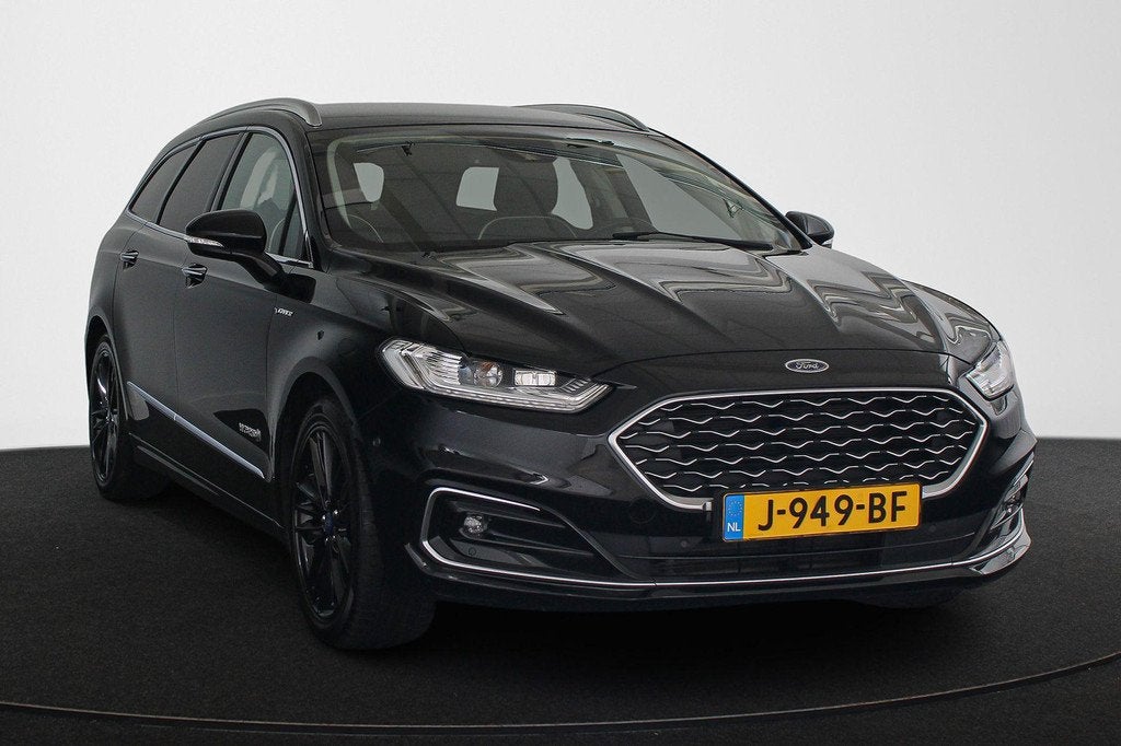 Ford Mondeo Wagon 2.0 IVCT HEV Vignale Leder Winterpakket St, Auto's, Ford, Gebruikt, 4 cilinders, Mondeo, Hybride Elektrisch/Benzine
