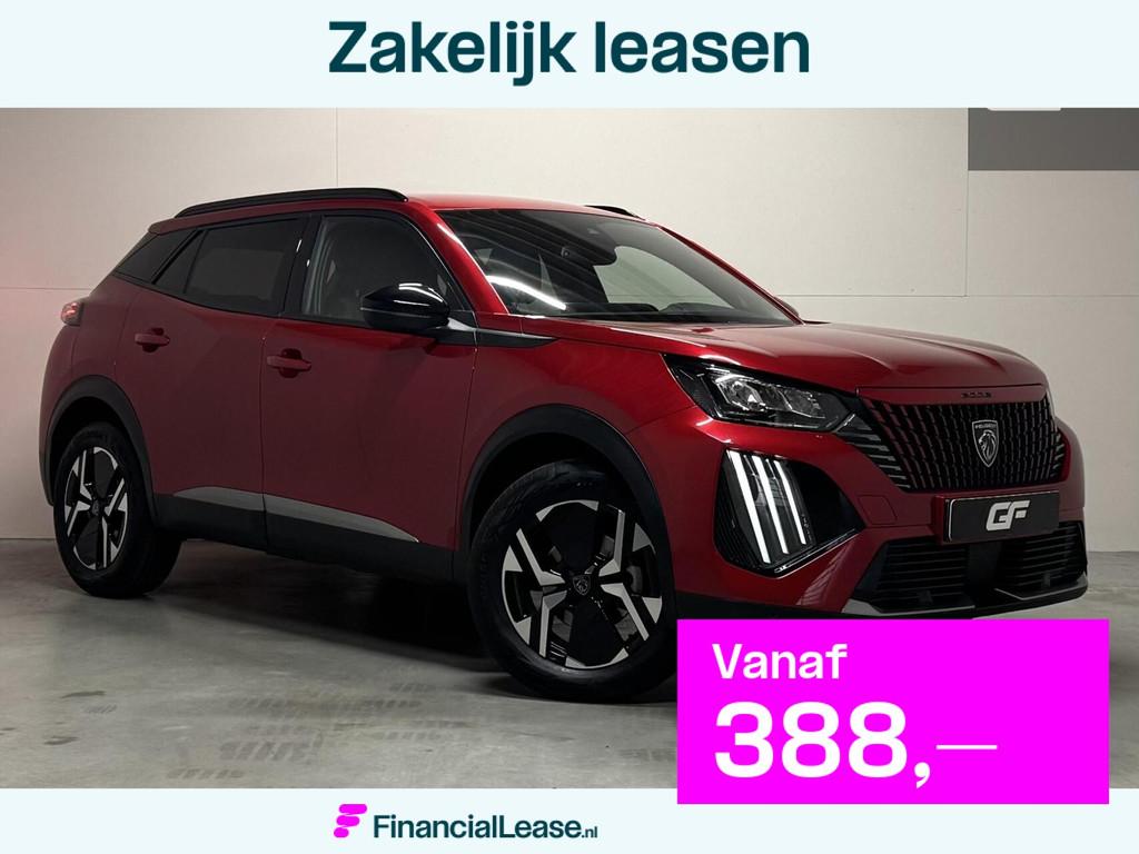 Peugeot 2008 1.2 PureTech 130 Allure 360° Carplay Cruise Tr, Stof, Gebruikt, 1199 cc, Met garantie (alle)