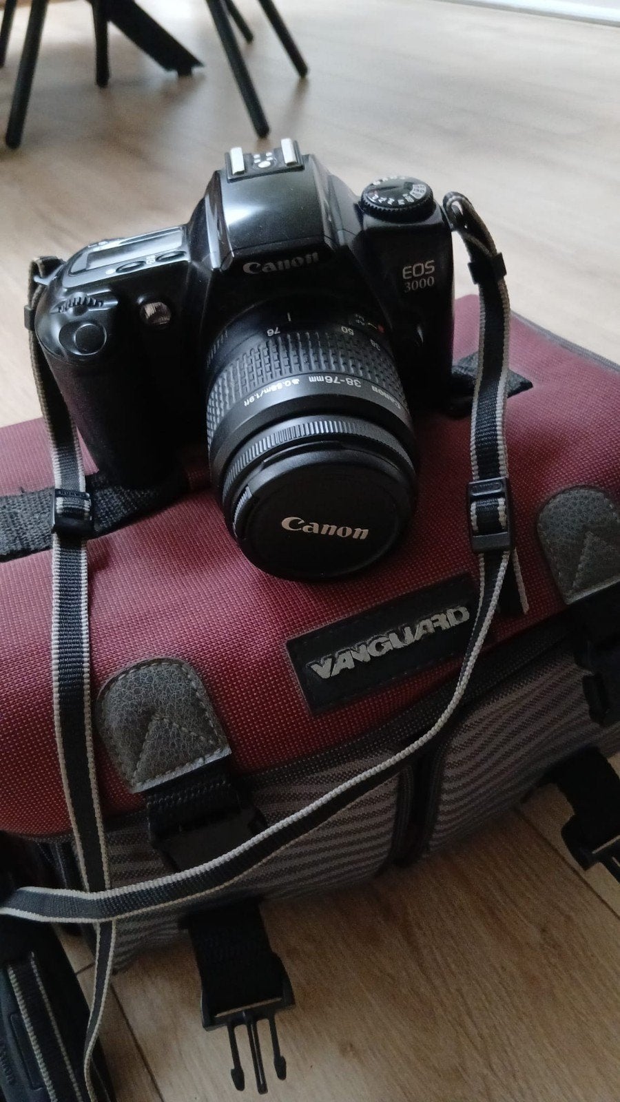 Canon EOS3000 spiegelreflex camera met groothoek lens, Ingebouwde flitser, Spiegelreflex, Canon, Ophalen of Verzenden