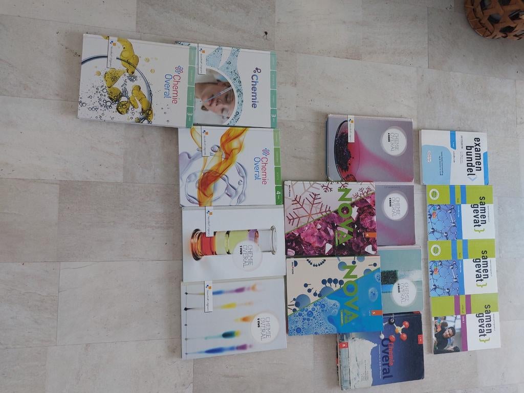 Chemie boeken - Diverse niveaus en edities, Boeken, Studieboeken en Cursussen, Gelezen, Diverse auteurs, Beta, HBO