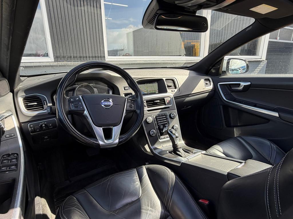 Volvo V60 2.4 D6 AWD Plug-In Hybrid Summum / Schuifdak /Leer, Auto's, Automaat, Wit, Vierwielaandrijving, Startonderbreker