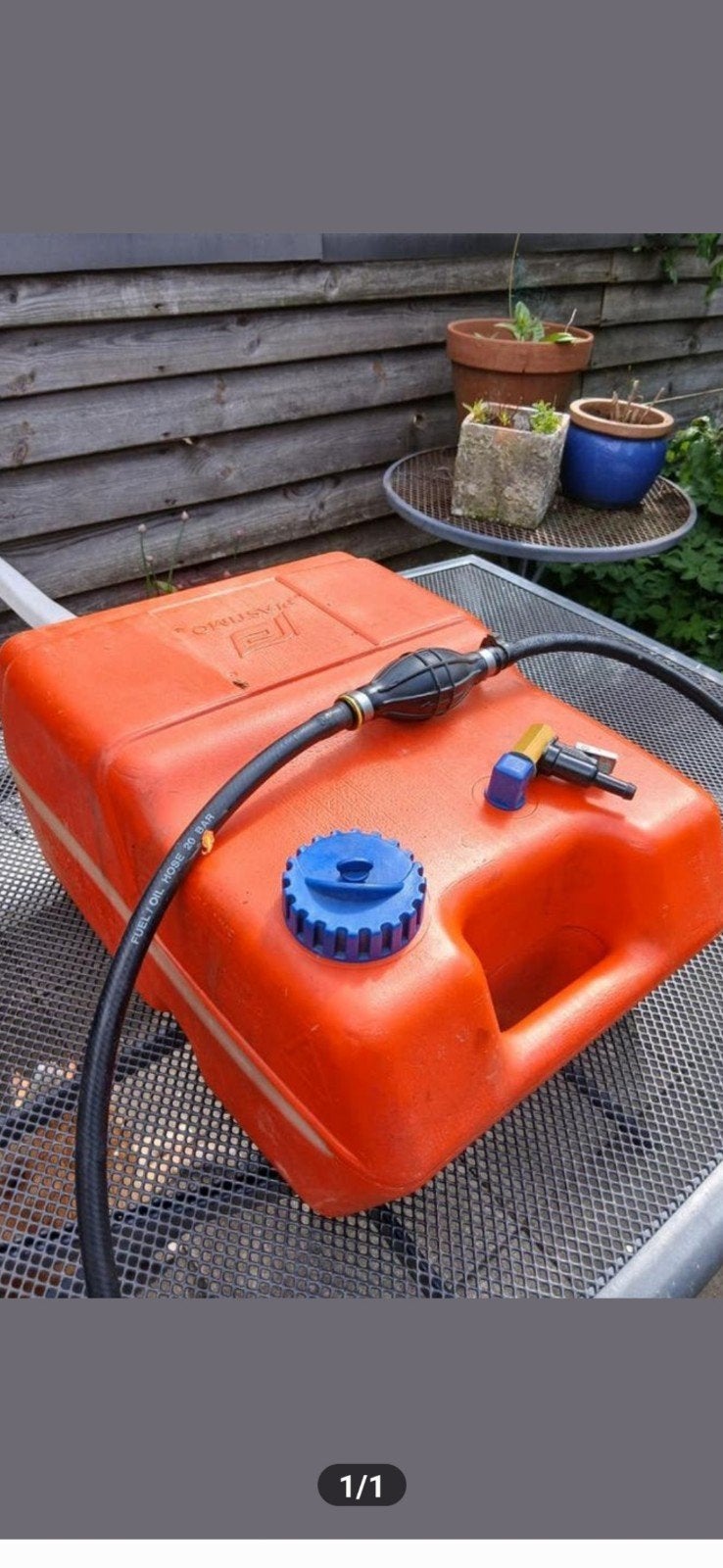 Benzine tank 23ltr 35 euro, Ophalen, Zo goed als nieuw, Motor en Techniek