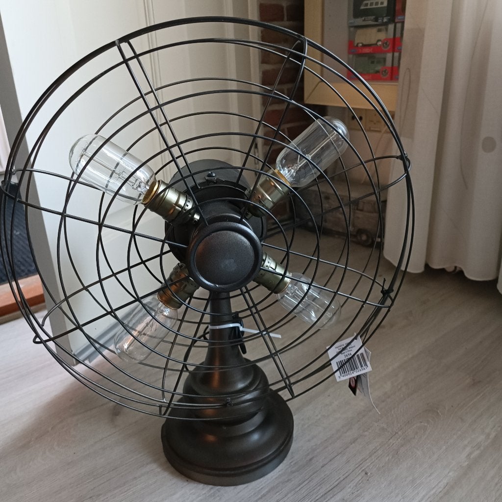 J Line j-line Lamp Ventilator Metaal Lichtbruin nieuw, Ophalen, Nieuw, Metaal