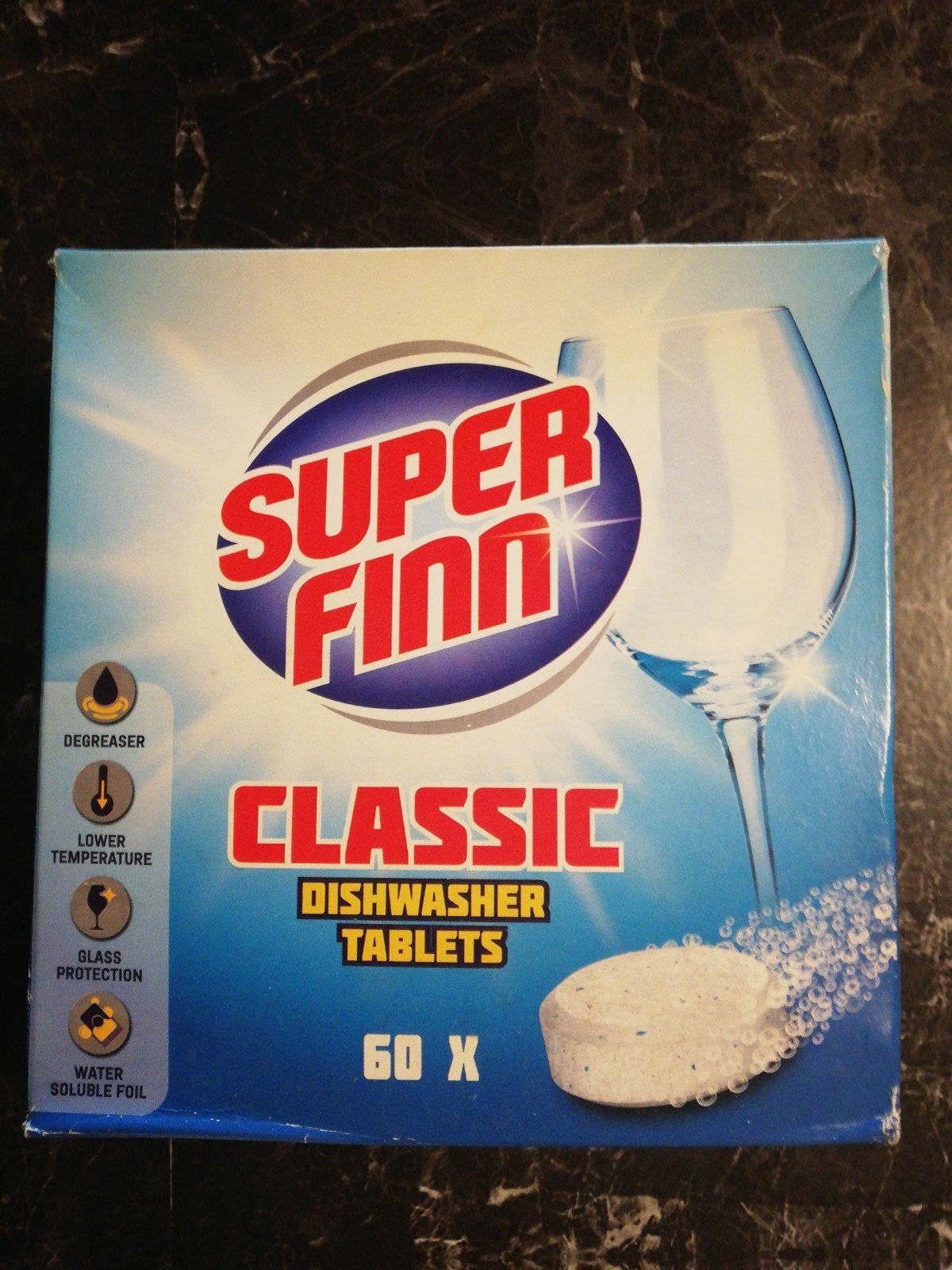 Super Finn classic vaatwastabletten 60 stuks "ongeopend", Ophalen, Schoonmaakmiddel