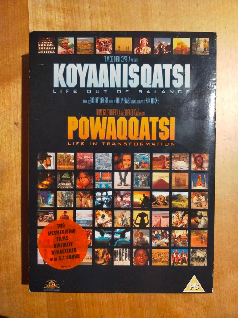Box: 'Koyaanisqatsi' & 'Powaqqatsi' met muziek Philip Glass, Alle leeftijden, Boxset, Muziek en Concerten, Ophalen of Verzenden