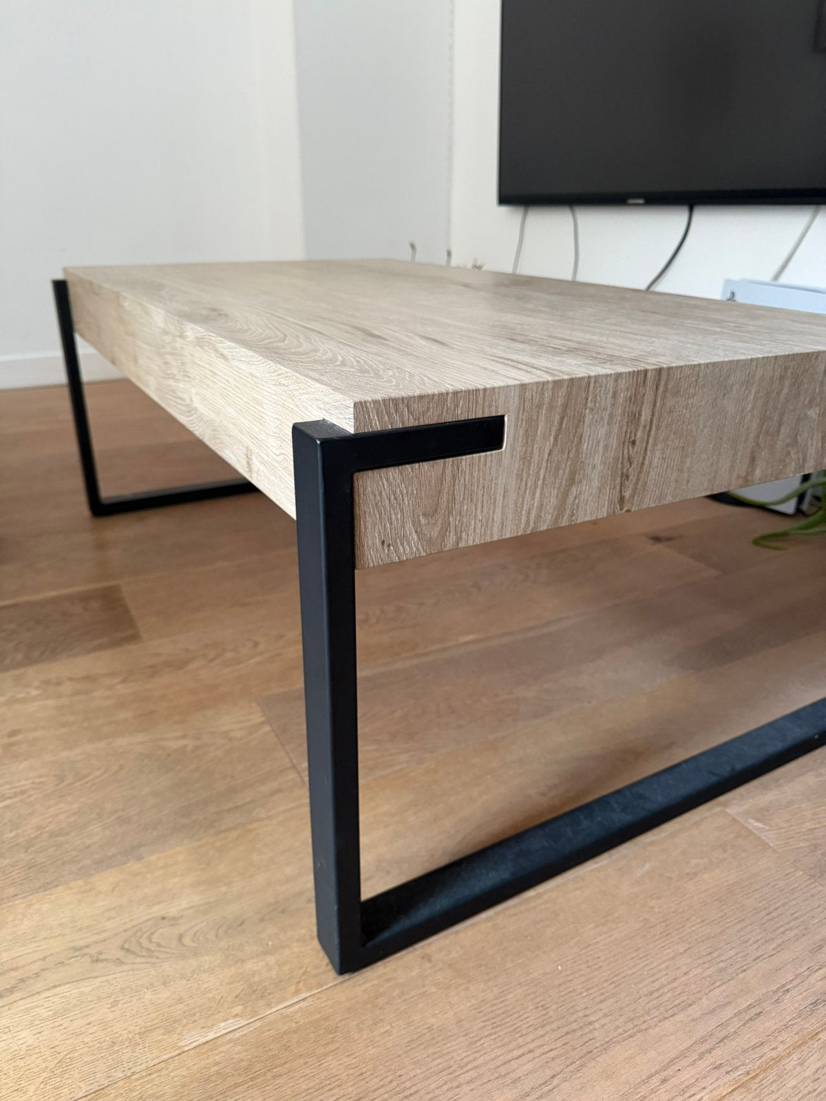 Koffie / Saloon Tafel, 100 tot 150 cm, Ophalen of Verzenden, Zo goed als nieuw, Minder dan 50 cm