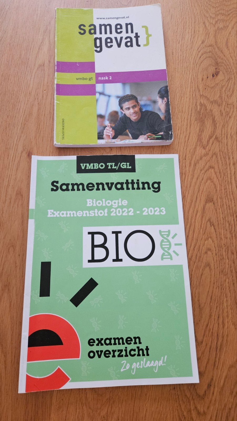 Samengevat Biologie en Nask2, Ophalen, Gelezen, VMBO, Biologie