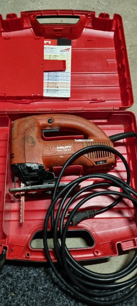 Hilti Decoupeerzaag, Ophalen, Gebruikt, 1200 watt of meer, Decoupeerzaag