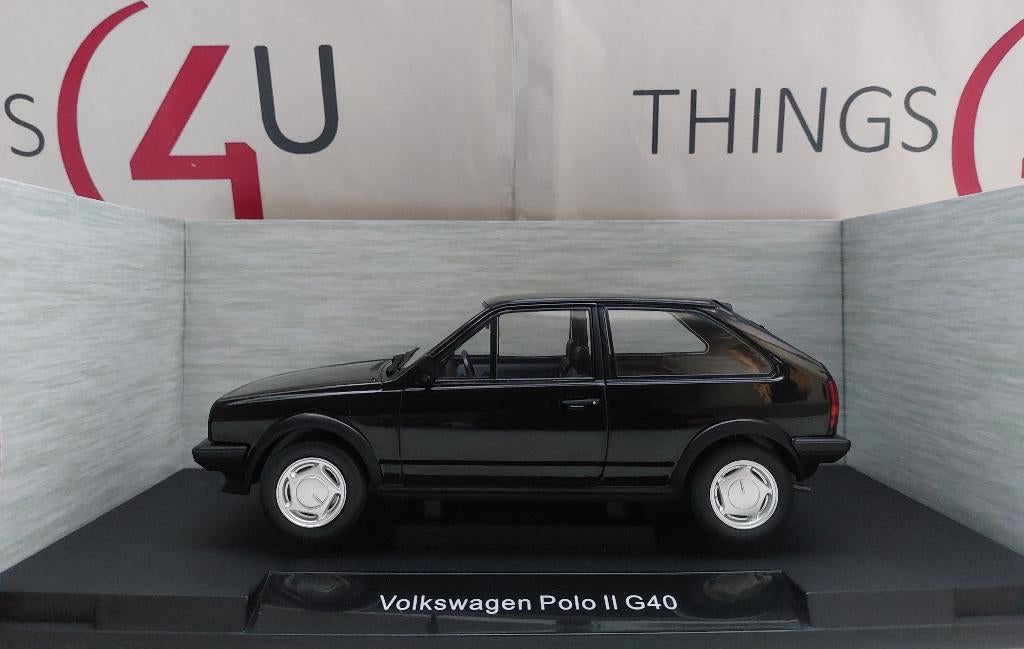 MCG 1:18 Volkswagen Polo 2 G40 Coupe zwart nieuw in doos, Hobby en Vrije tijd, Modelauto's | 1:18, Ophalen of Verzenden, Nieuw