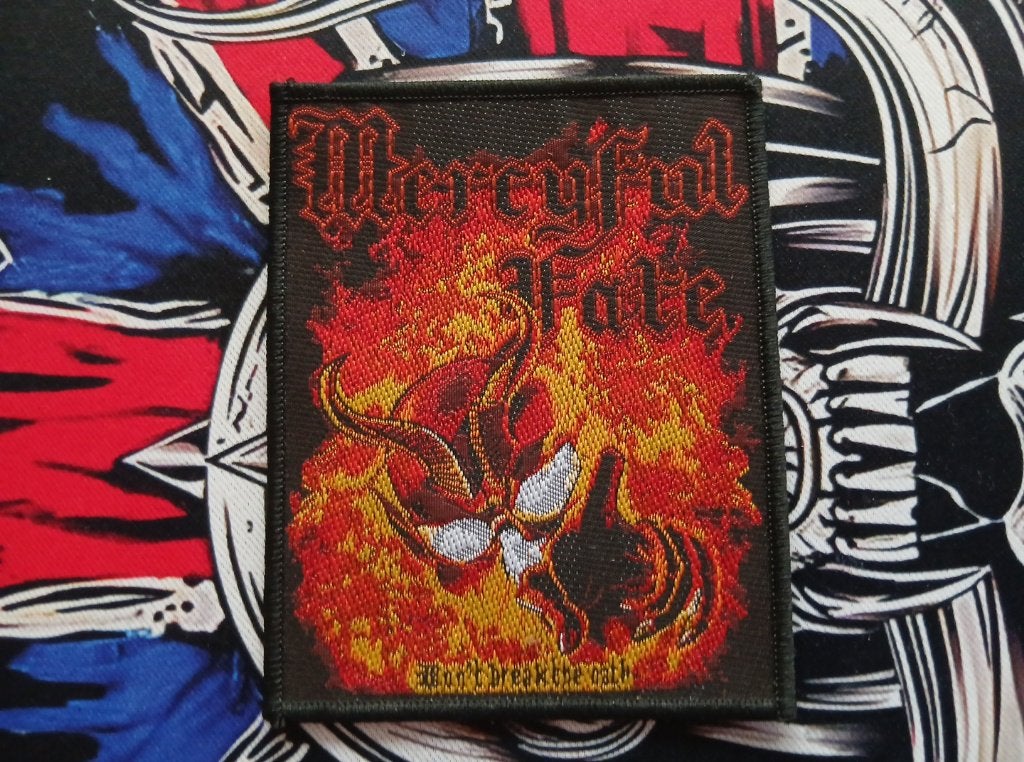 Mercyful Fate don't break the oath patch m311  metal, Ophalen of Verzenden, Nieuw, Kleding