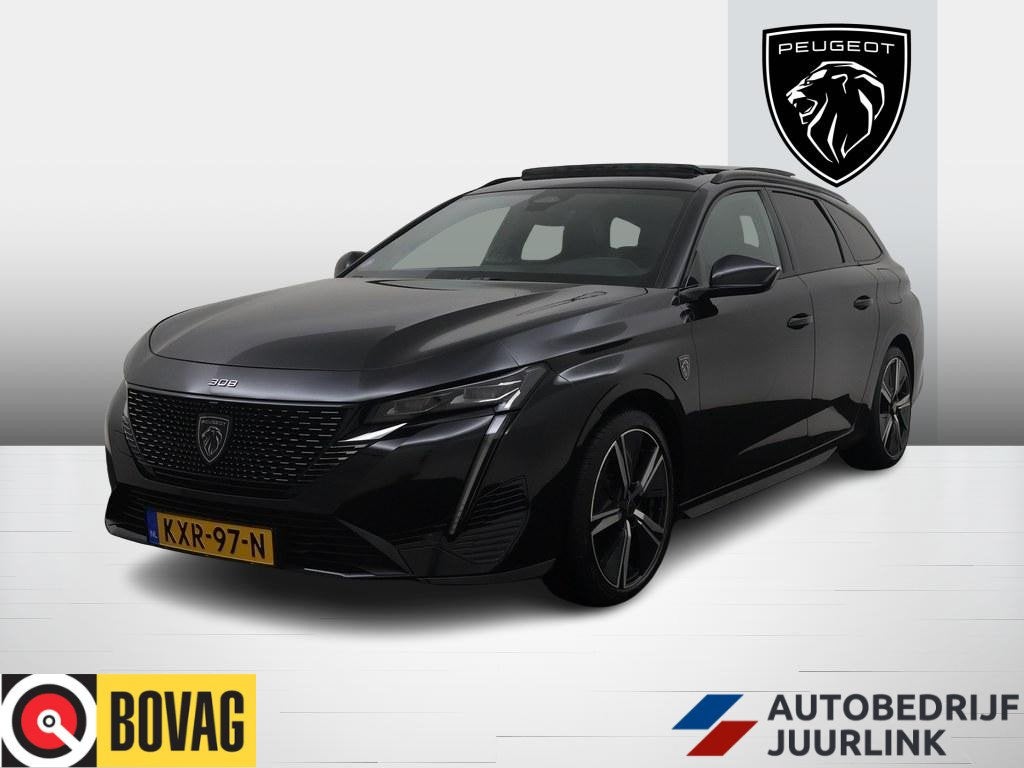 Peugeot 308 SW 1.6 Plug-in Hybrid 180 GT Pano/Trekhaak/Alcan, Dealer onderhouden, Gebruikt, Euro 6, 4 cilinders