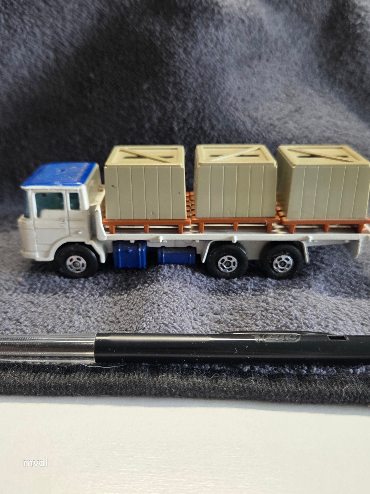 Matchbox Superfast K-34 Pallet Truck 1971, Ophalen of Verzenden, Gebruikt, Bus of Vrachtwagen, Matchbox
