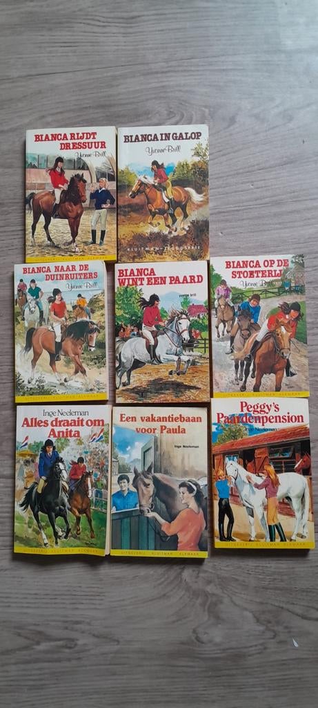 8 kluitman paardenboeken - Yvonne Brill & Inge Neeleman, Boeken, Ophalen of Verzenden, Gelezen, Yvonne Brill, Inge Neeleman, Fictie algemeen