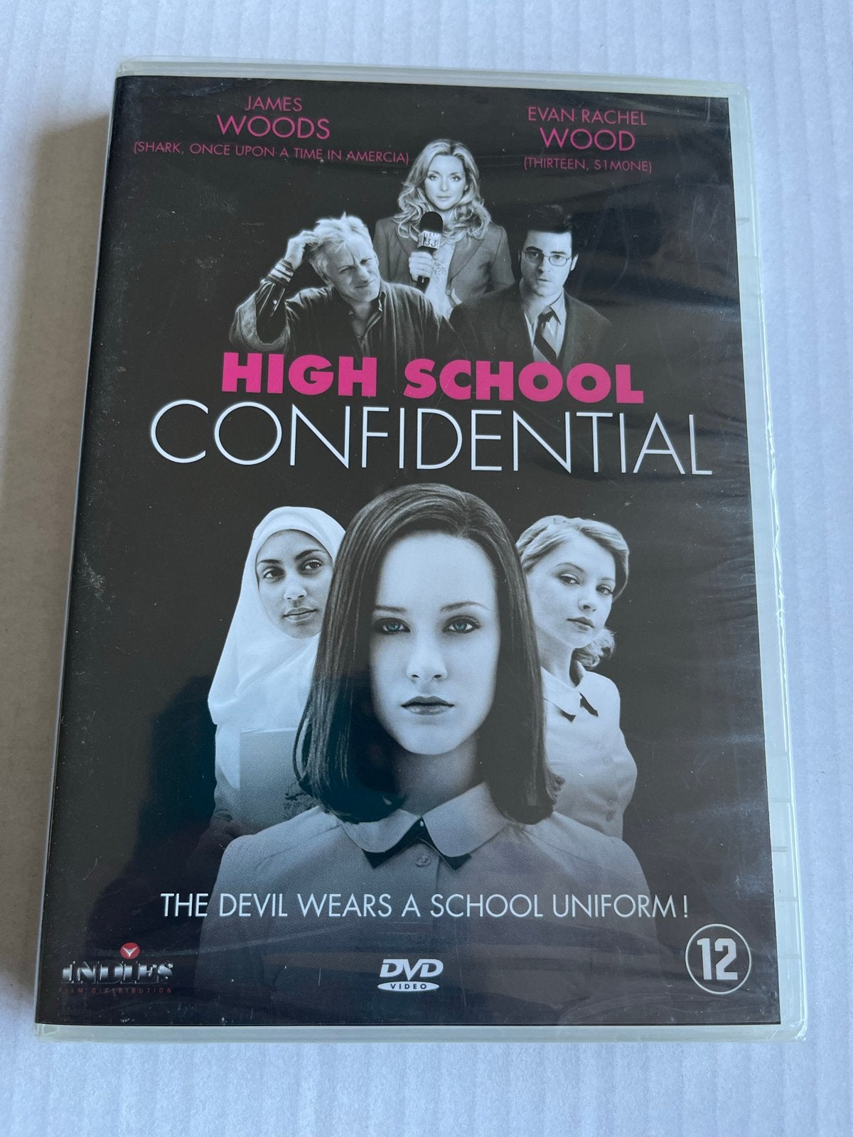 High School Confidential DVD met Evan Rachel Wood, Nederlands, Ophalen of Verzenden, Vanaf 12 jaar, Gebruikt