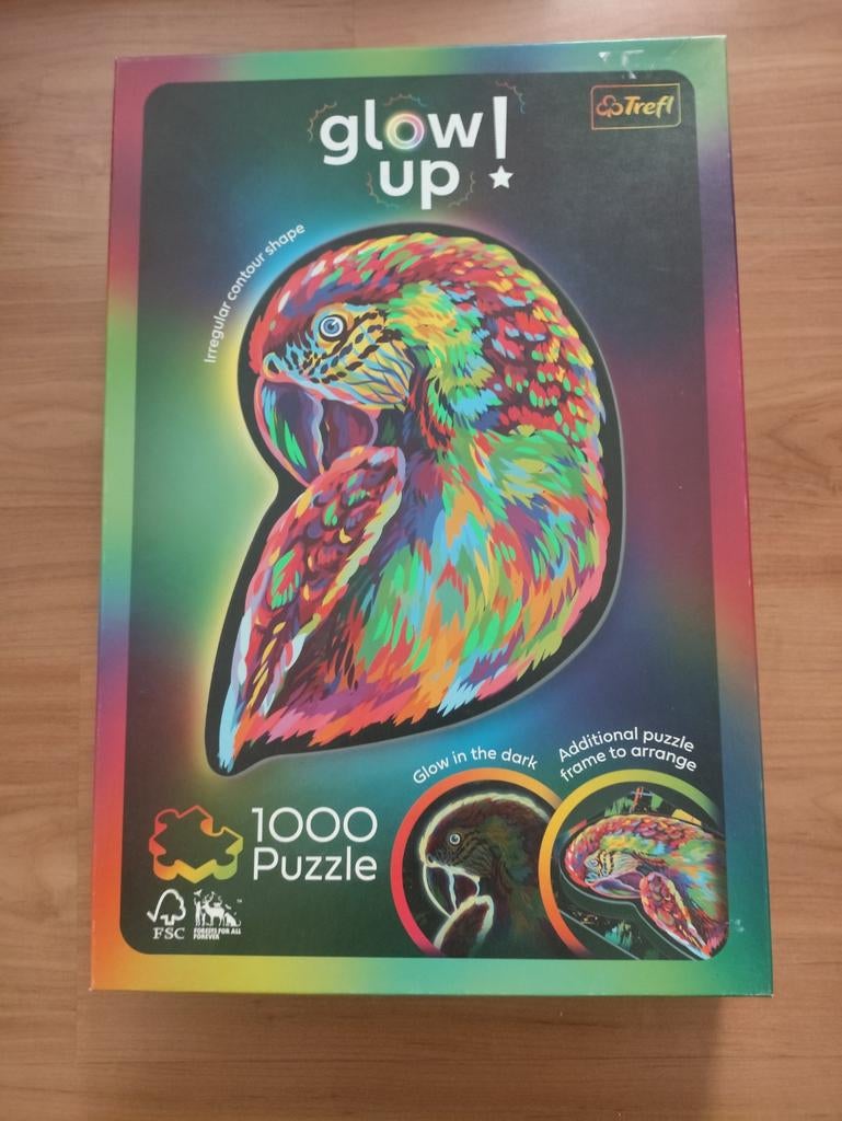 Glow up puzzel, Verzamelen, Speelkaarten, Jokers en Kwartetten, Ophalen of Verzenden, Zo goed als nieuw, Speelkaart(en)