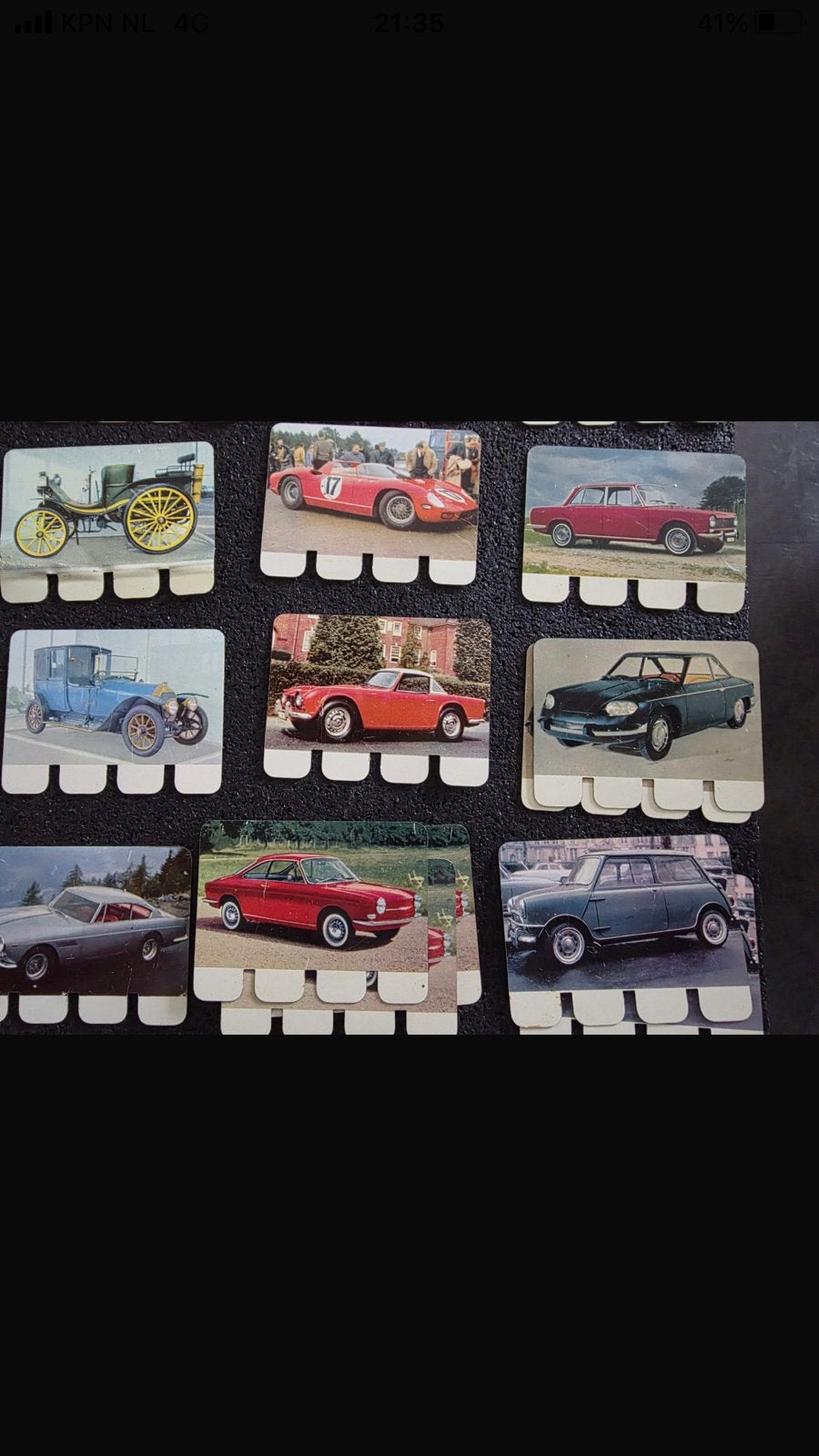 81 metalen auto plaatjes, Antiek en Kunst, Curiosa en Brocante, Ophalen of Verzenden