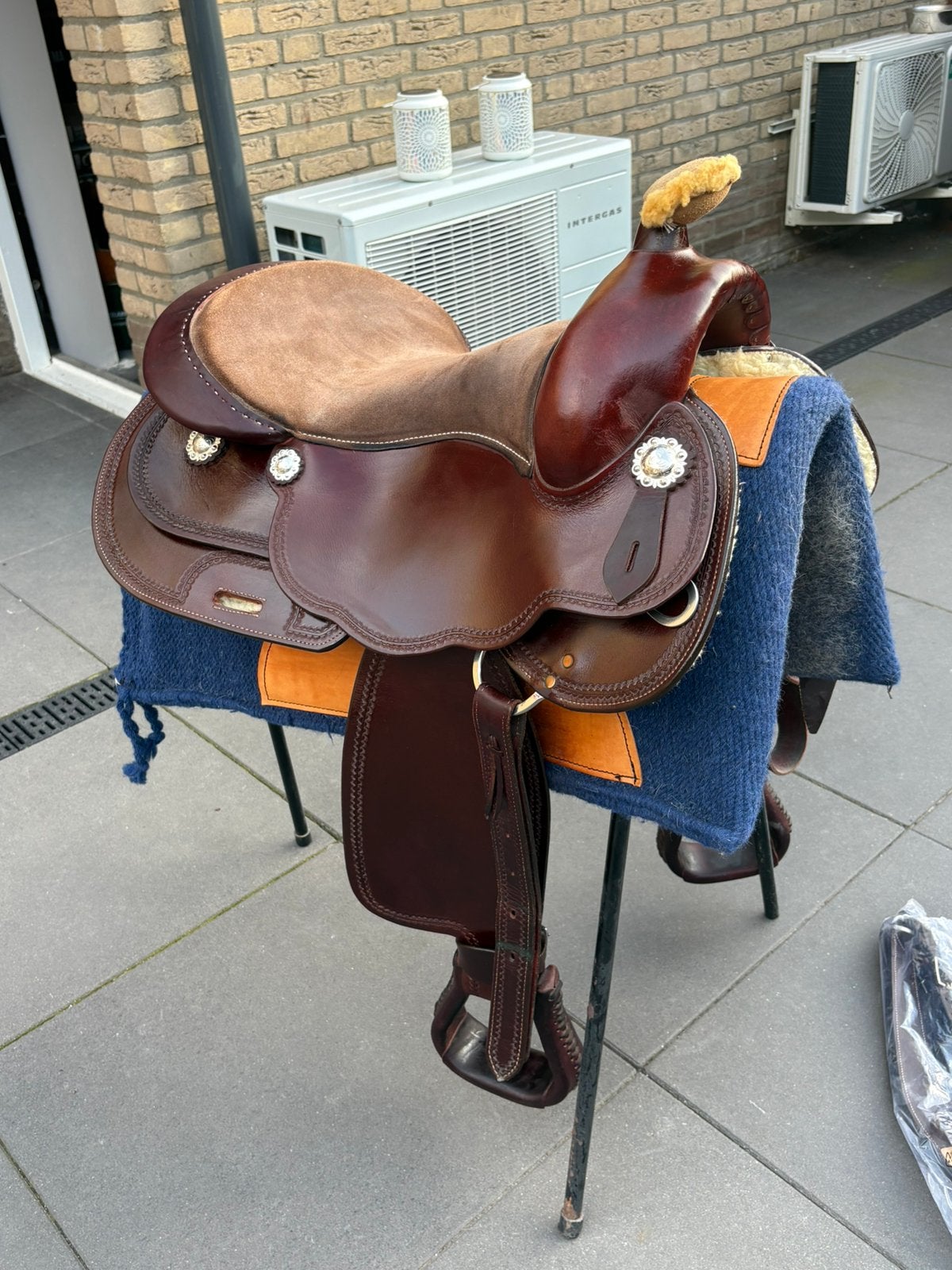 Montana saddlery western zadel, Ophalen, Gebruikt, Western