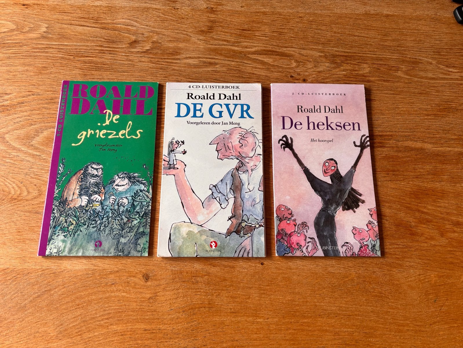 Roald Dahl Luisterboeken: De Heksen, De GVR, De Griezels (CD, Ophalen of Verzenden, Cd, Kind