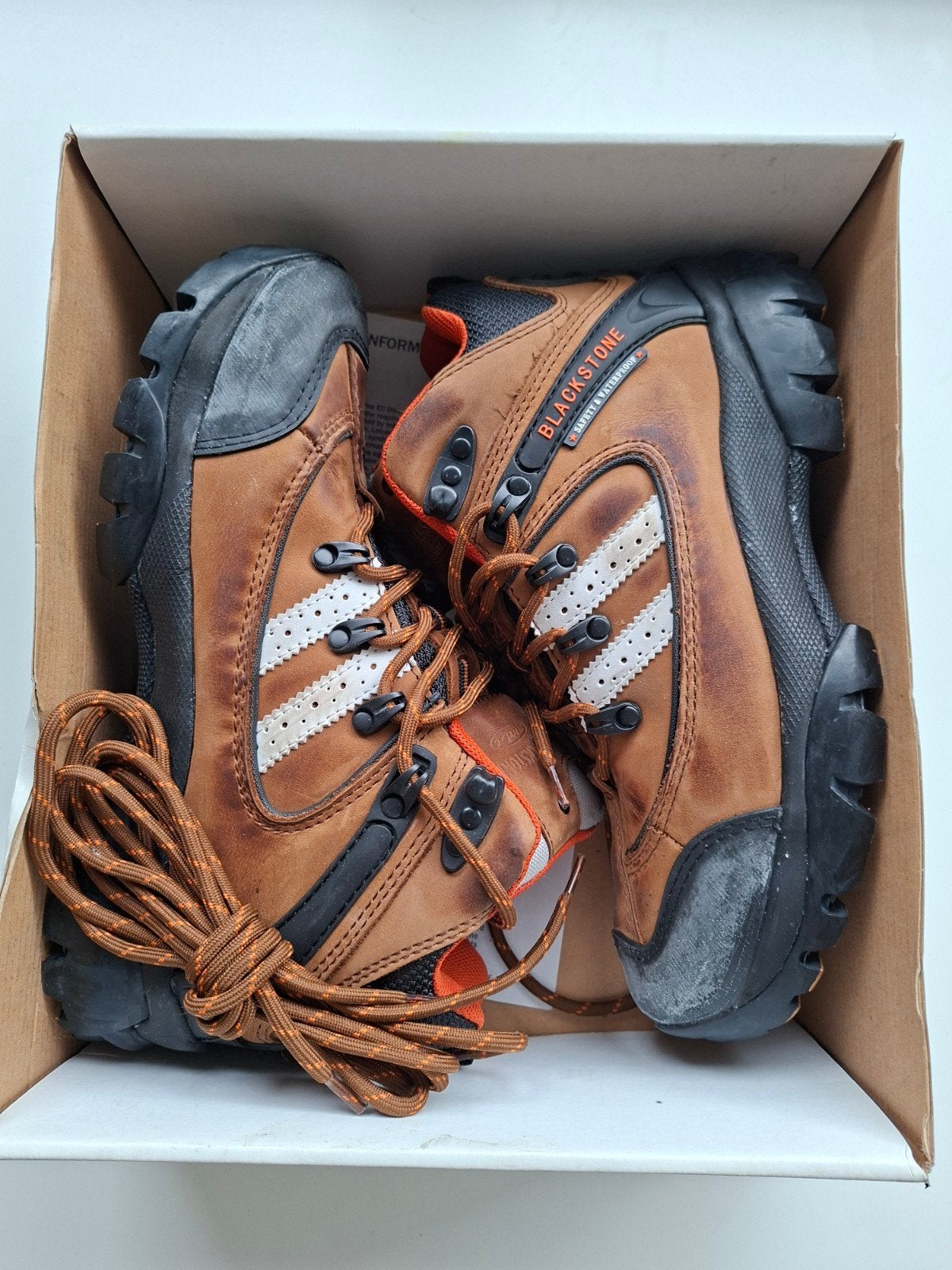 Blackstone Safety Hiker 'PLATINUM' Bruin - Maat 41, Ophalen of Verzenden