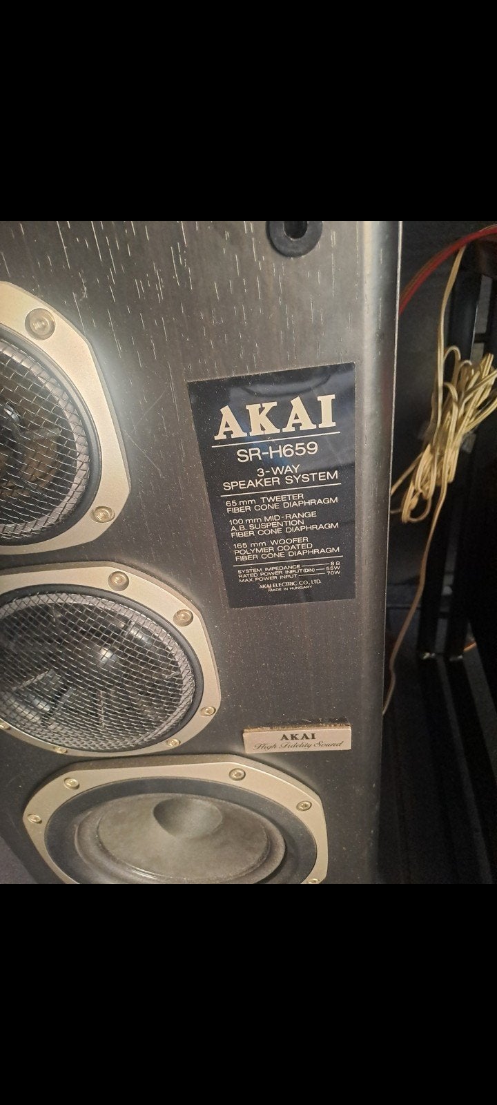 Luidsprekers akai, Ophalen of Verzenden, Overige merken