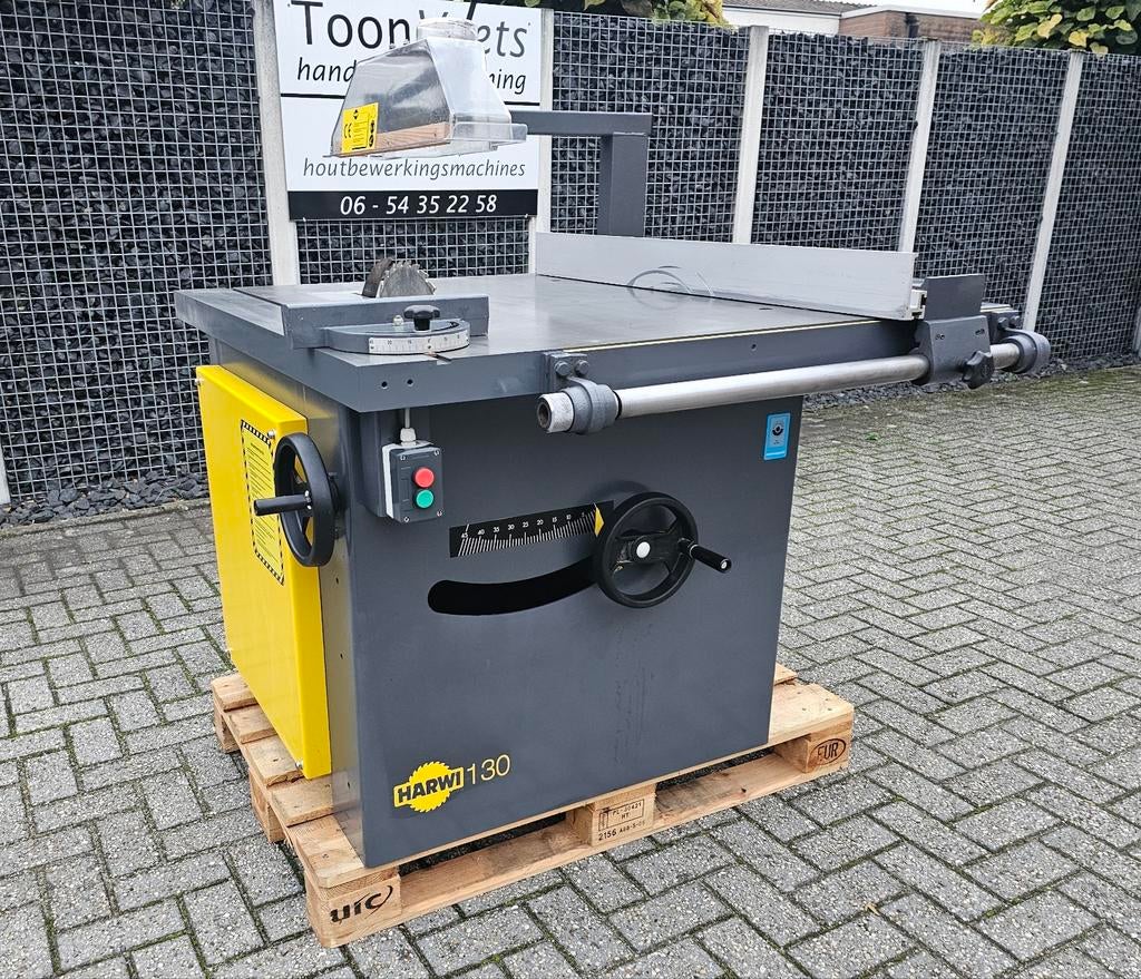 Harwi 130 Cirkelzaag  / Schulpzaag, Doe-het-zelf en Verbouw, Gereedschap | Zaagmachines, Ophalen, Gebruikt, Cirkelzaag, 70 mm of meer