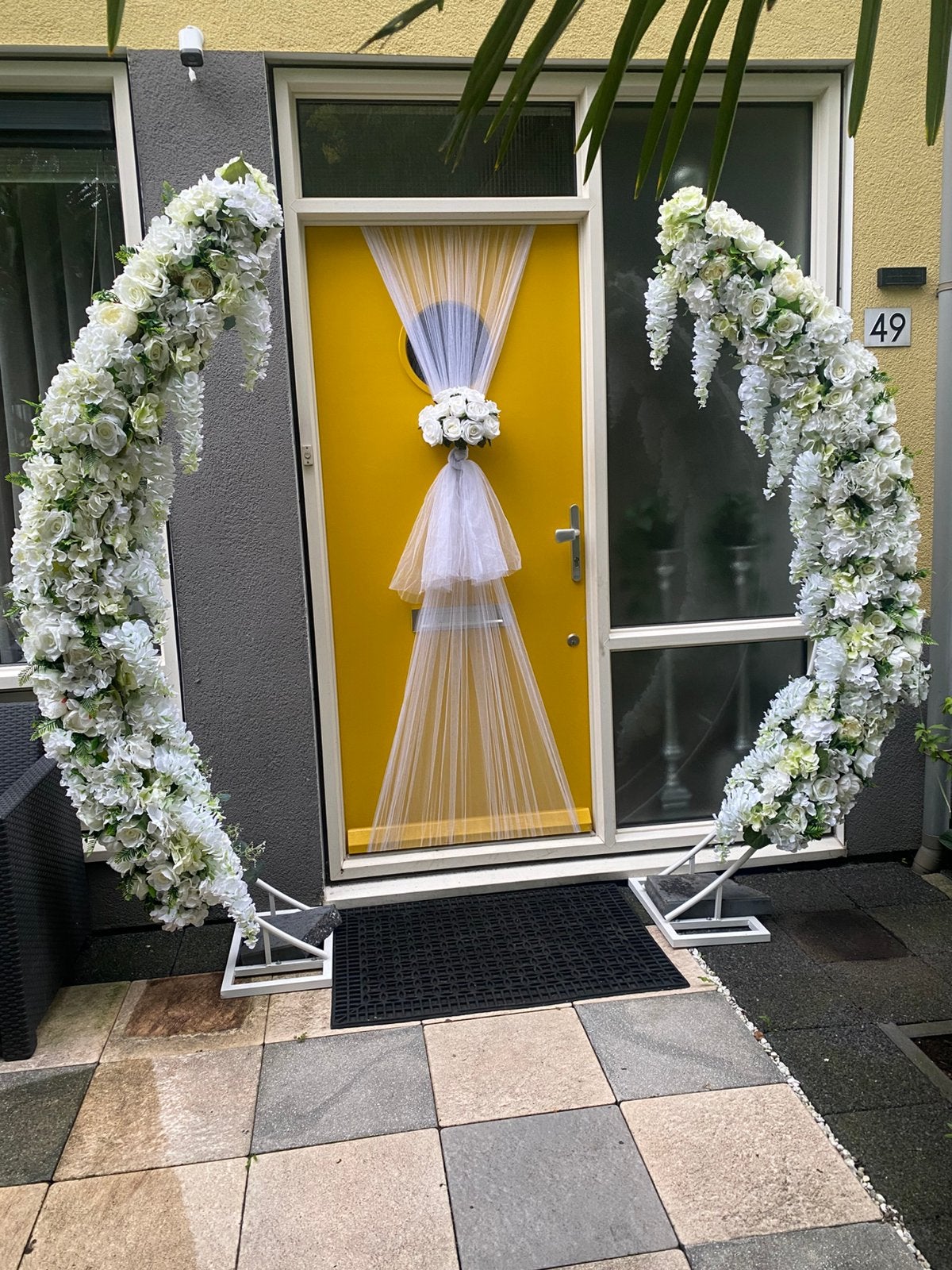 Bloemenboog Bruidsboog Huwelijksboog Ereboog te huur!!, Ophalen of Verzenden, Zo goed als nieuw, Overige