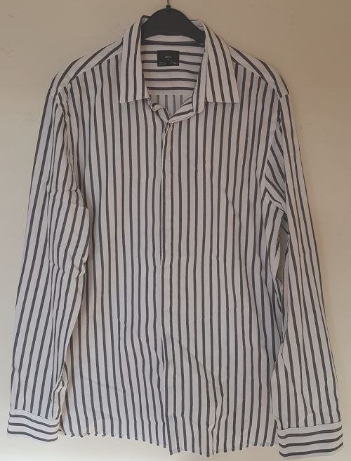 Heren overhemd MNG / Mango Man maat L z.g.a.n. .a, Ophalen of Verzenden, Zo goed als nieuw, Mango Man, Halswijdte 41/42 (L)