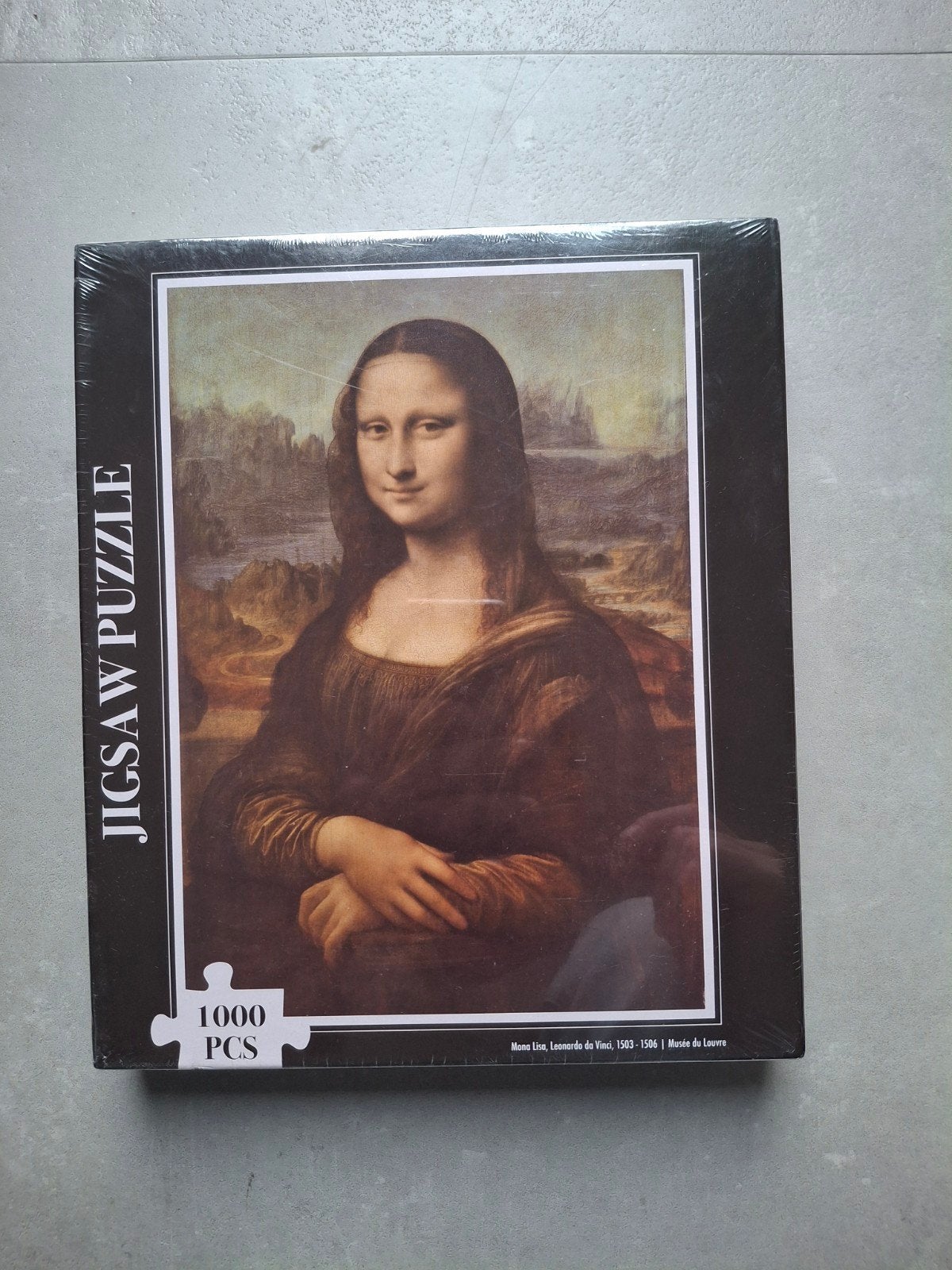 Mona Lisa Legpuzzel - 1000 stukjes, Hobby en Vrije tijd, Ophalen of Verzenden, 500 t/m 1500 stukjes, Nieuw, Legpuzzel