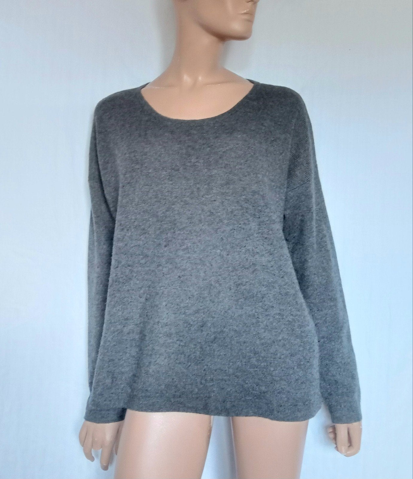 ALBA MODA CASHMERE Trui , Maat 42, Kleding | Dames, Ophalen of Verzenden, Zo goed als nieuw, Maat 42/44 (L), Grijs