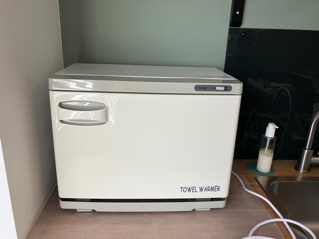 Towel heater, handdoekwarmer, groot model., Ophalen of Verzenden, Gebruikt, Gehele gezicht, Reiniging