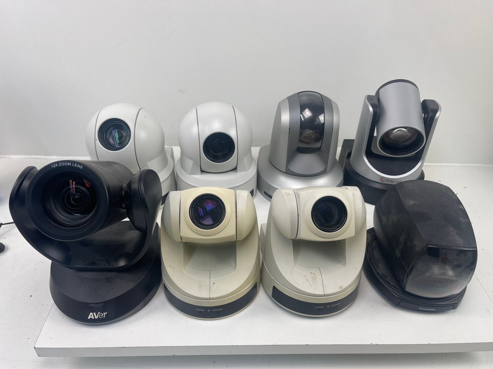 Partij 8x PTZ Camera’s Sony , Panasonic , Aver , Polycom Enz, Audio, Tv en Foto, Professionele Audio-, Tv- en Video-apparatuur