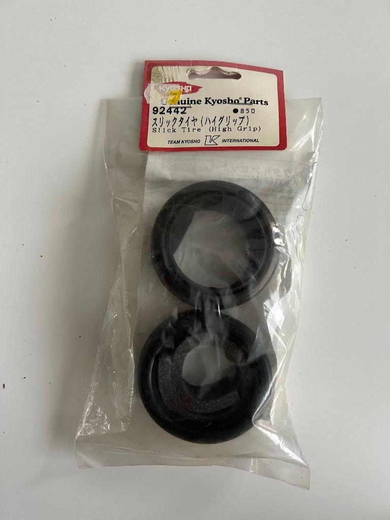 Kyosho 92442 slick tire high grip nieuw rc auto, Ophalen of Verzenden, Nieuw, Overige schalen, Onderdeel