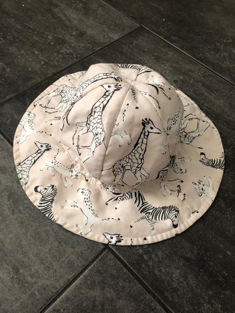 Baby zonnehoedje Safari H&M - Maat 92/104, Kinderen en Baby's, Kinderkleding | Mutsen, Sjaals en Handschoenen, Jongen of Meisje