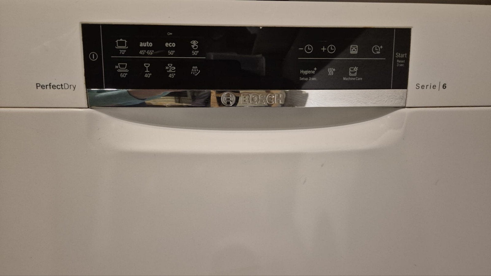 Bosch Serie 6 PerfectDry Vaatwasser - Zo goed als nieuw, Witgoed en Apparatuur, Vaatwasmachines, Ophalen, Energieklasse A of zuiniger