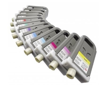 Inkt - Pigment 700 ml Canon iPF8400, 8400S, 8400SE grey, Ophalen of Verzenden, Nieuw, Cartridge, Canon