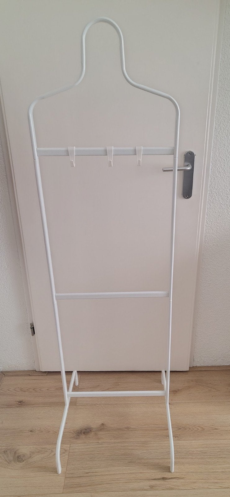 Ikea Kledingrek paspop- Wit, Ophalen, Gebruikt