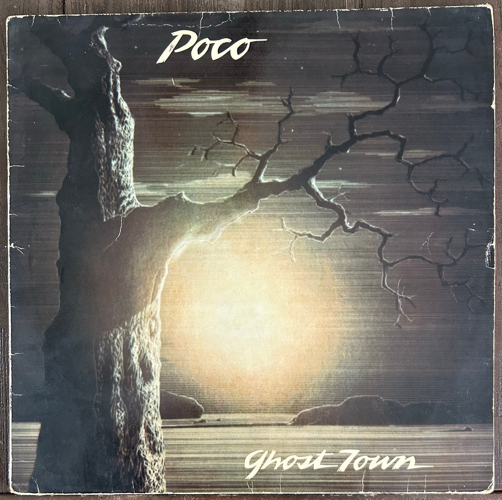 Poco - Ghost Town LP (1982) - Classic Rock Vinyl, Cd's en Dvd's, LP, Gebruikt, Ophalen of Verzenden, Classic Rock