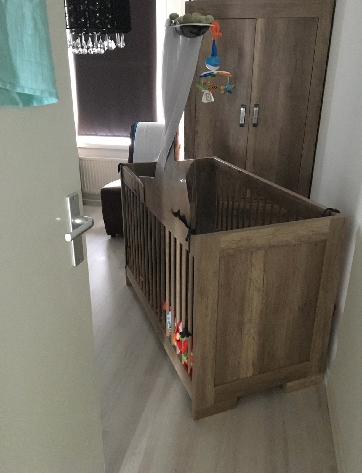 Kidsmill Brentwood Ledikantje 70x140 - Robuust en Stijlvol, Gebruikt, 70 tot 85 cm, Lattenbodem, 140 tot 160 cm