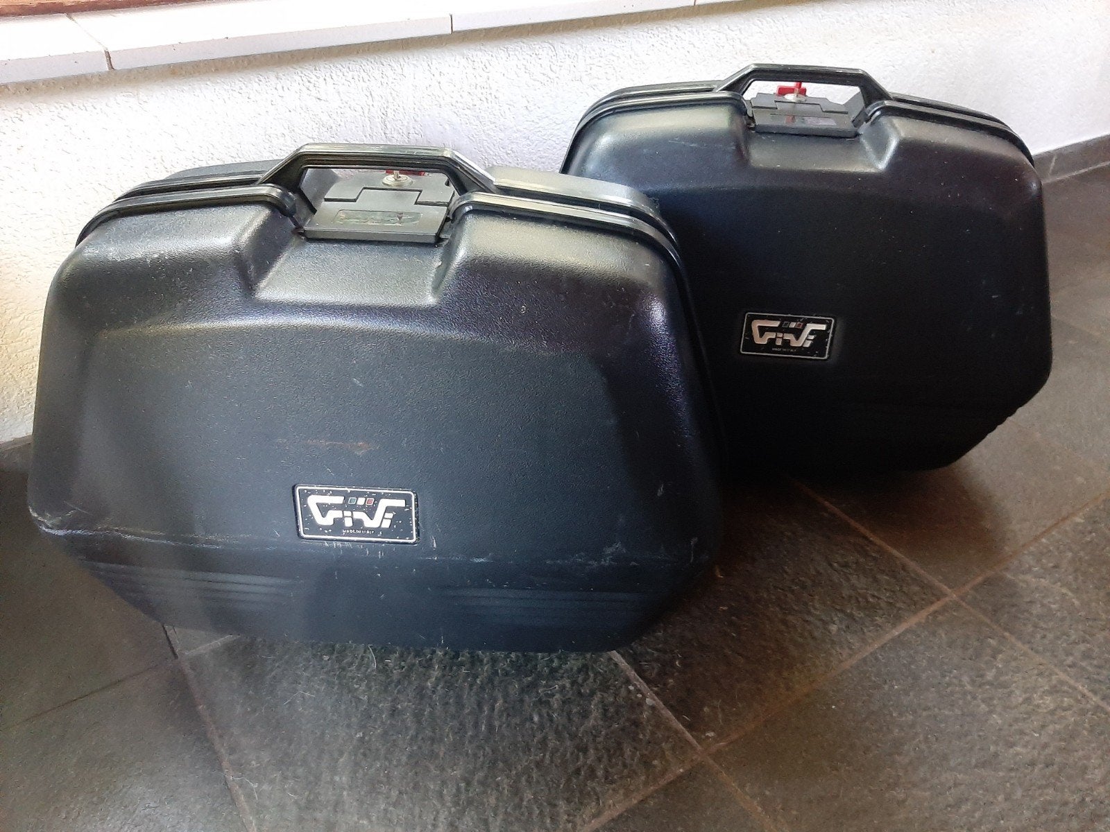 set koffers voor motor, Ophalen, Gebruikt