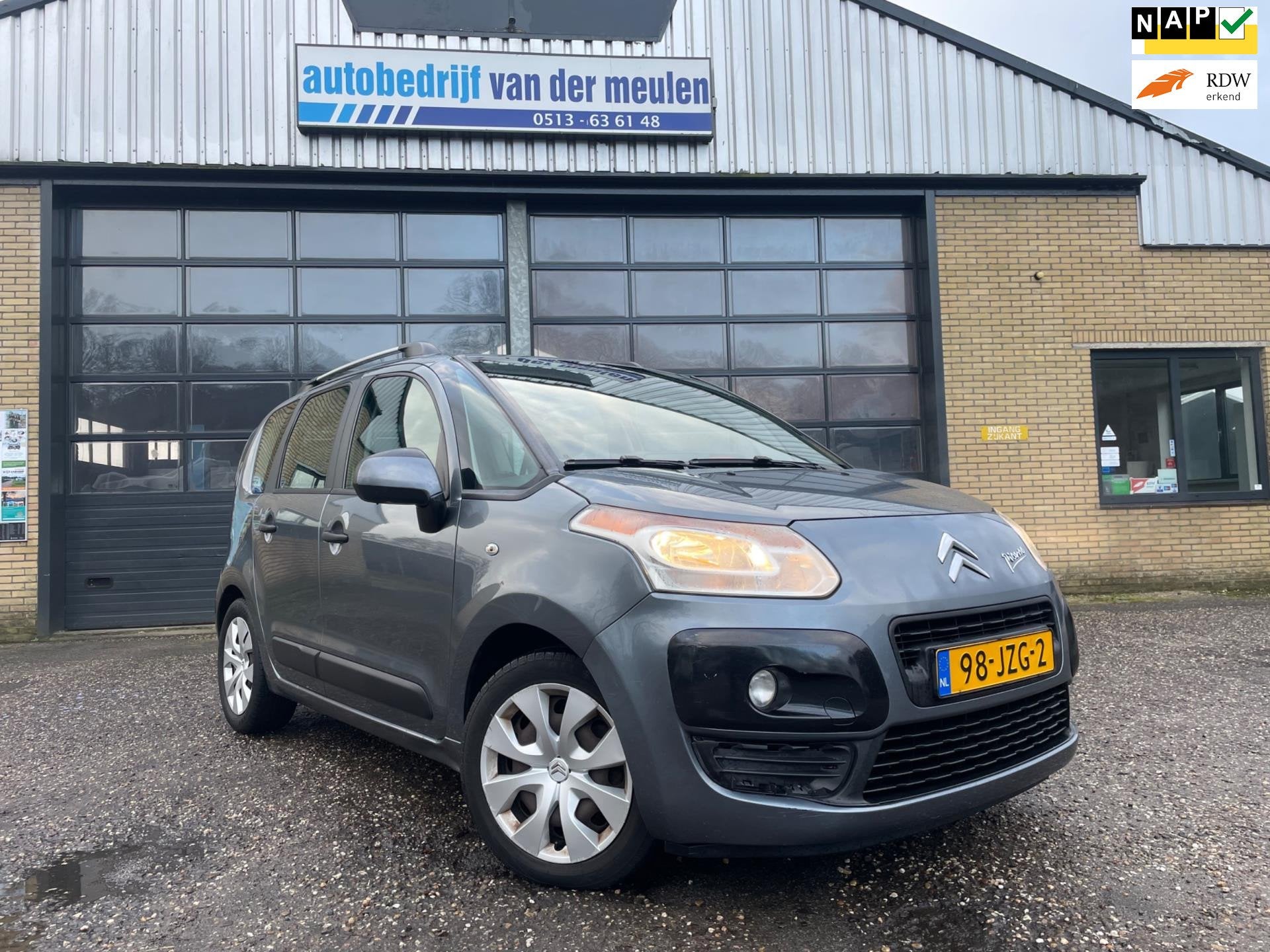 Citroen C3 Picasso 1.6 VTi Exclusive, Auto's, Voorwielaandrijving, Stof, Gebruikt, 4 cilinders