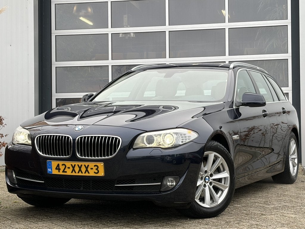 BMW 5 Serie Touring 520i High Executive 184pk | Achteruitrij, Automaat, Euro 5, Gebruikt, Beige