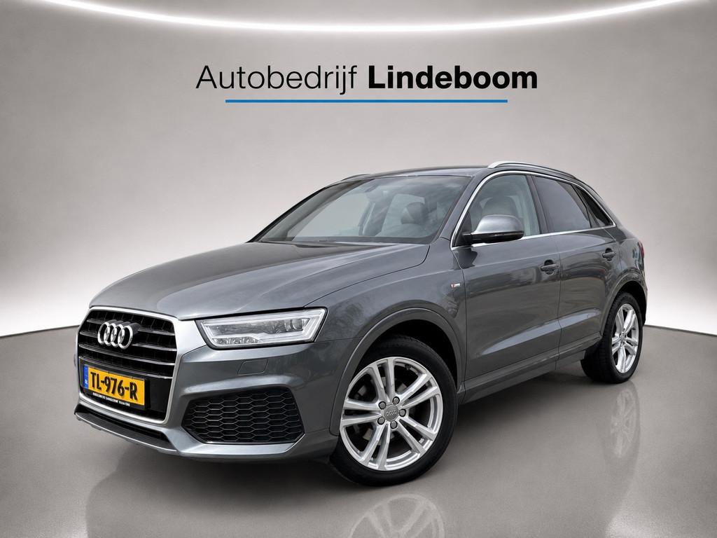 Audi Q3 1.4 TFSI CoD S-Line Sport Unieke Nieuwstaat!, Auto's, Audi, 1380 kg, 4 cilinders, 150 pk, Leder en Stof